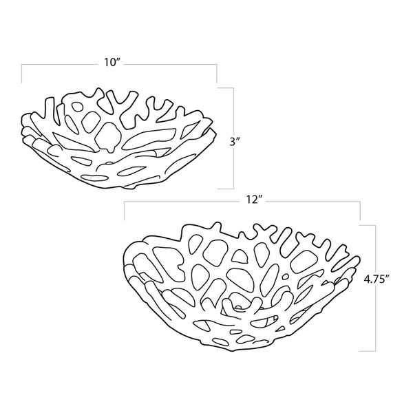 Web Bowl Set of 2